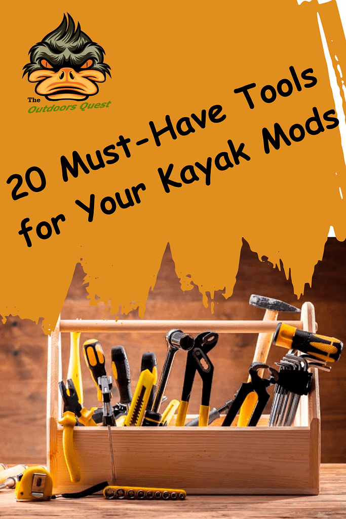 Every kayak modification requires a bit of skill and access to a few tools. If you want to mod-out your kayak, you'll want these tools.